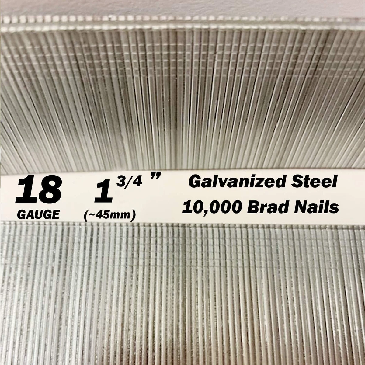 18Ga 18 Gauge 10 000 F45 45mm 1 3 4