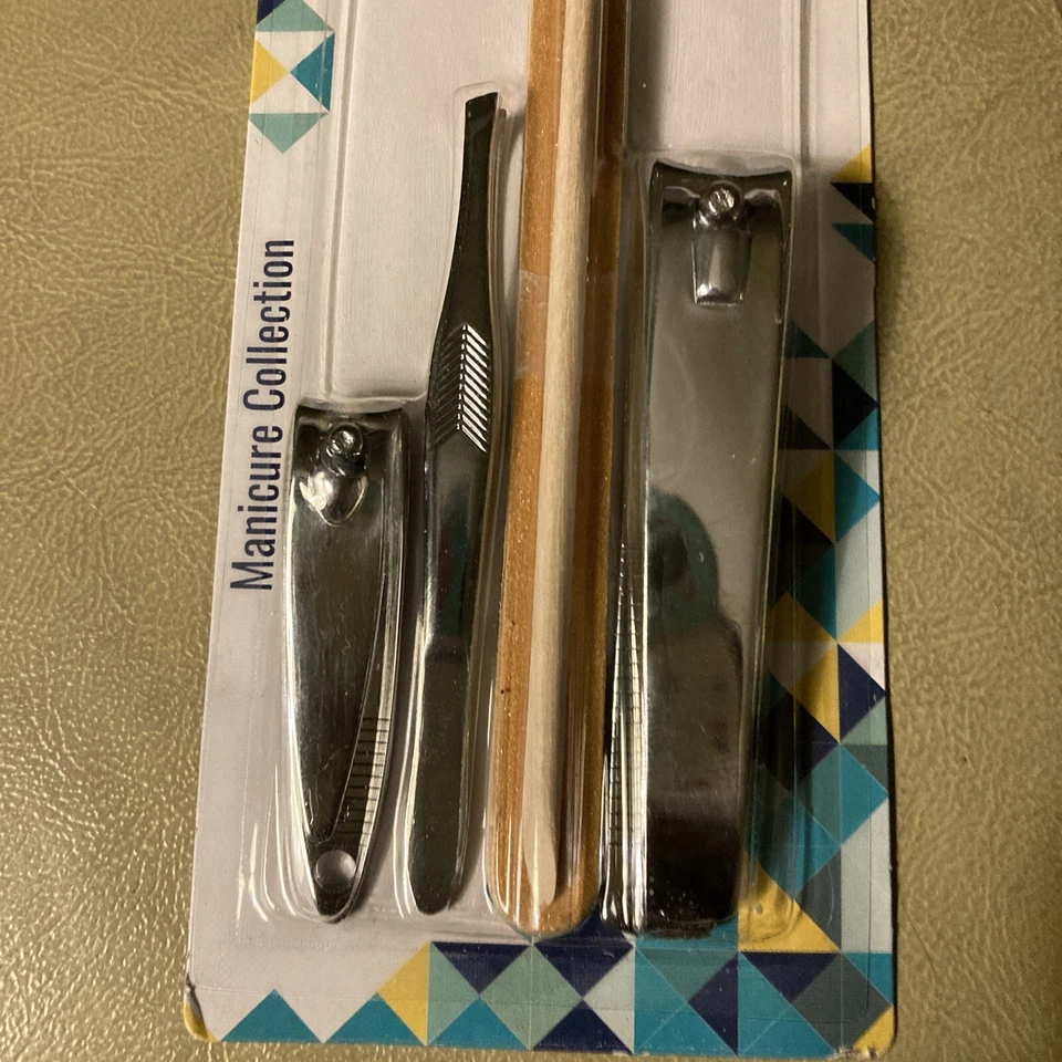 Коллекционный набор для маникюра из 5 предметов от GEM машинки для стрижки ногтей пинцет Emery Boards - Изображение 3 из 4