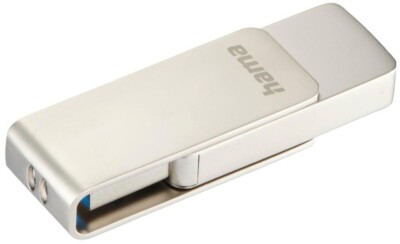 hama USB 3.0 Speicherstick 'Rotate Pro', 256 GB, silber
