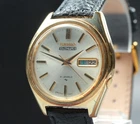 Vintage [Exc+5] SEIKO 5ACTUS 7019-8010 Automatic Gold Men's Wristwatch JAPAN
