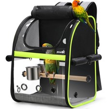 Bird Carrier Backpack, Parrots Bird Backpack with Visible Window, Adjustable ...