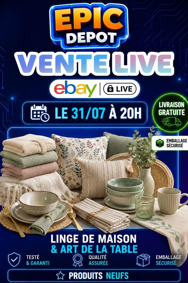 LINGE DE MAISON ART DE LA TABLE ET DECORATION