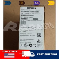 New Siemens 6SE6420-2UD17-5AA1 6SE6 420-2UD17-5AA1 MICROMASTER420 without filter