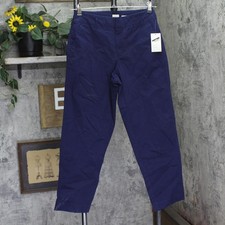 A New Day Womens High-Rise Tapered Ankle Chino Pants 93014779 Navy Blue 4