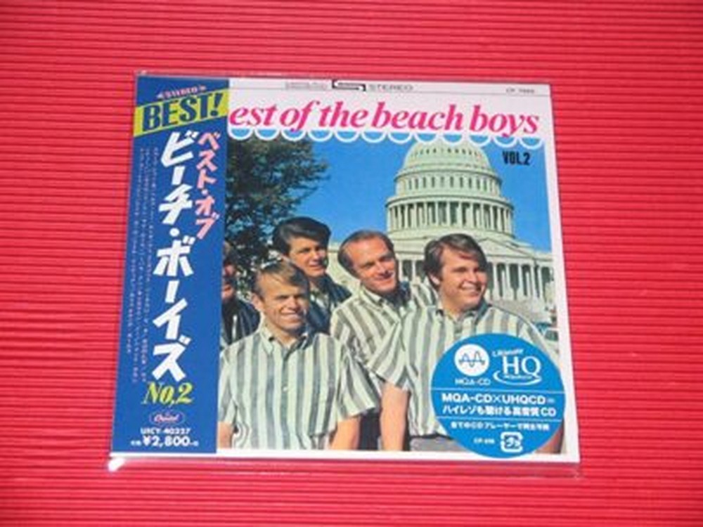 The Beach Boys-The Best Of The Beach Boys No. 2-MQA UHQCD Paper Sleeve OBI Japan