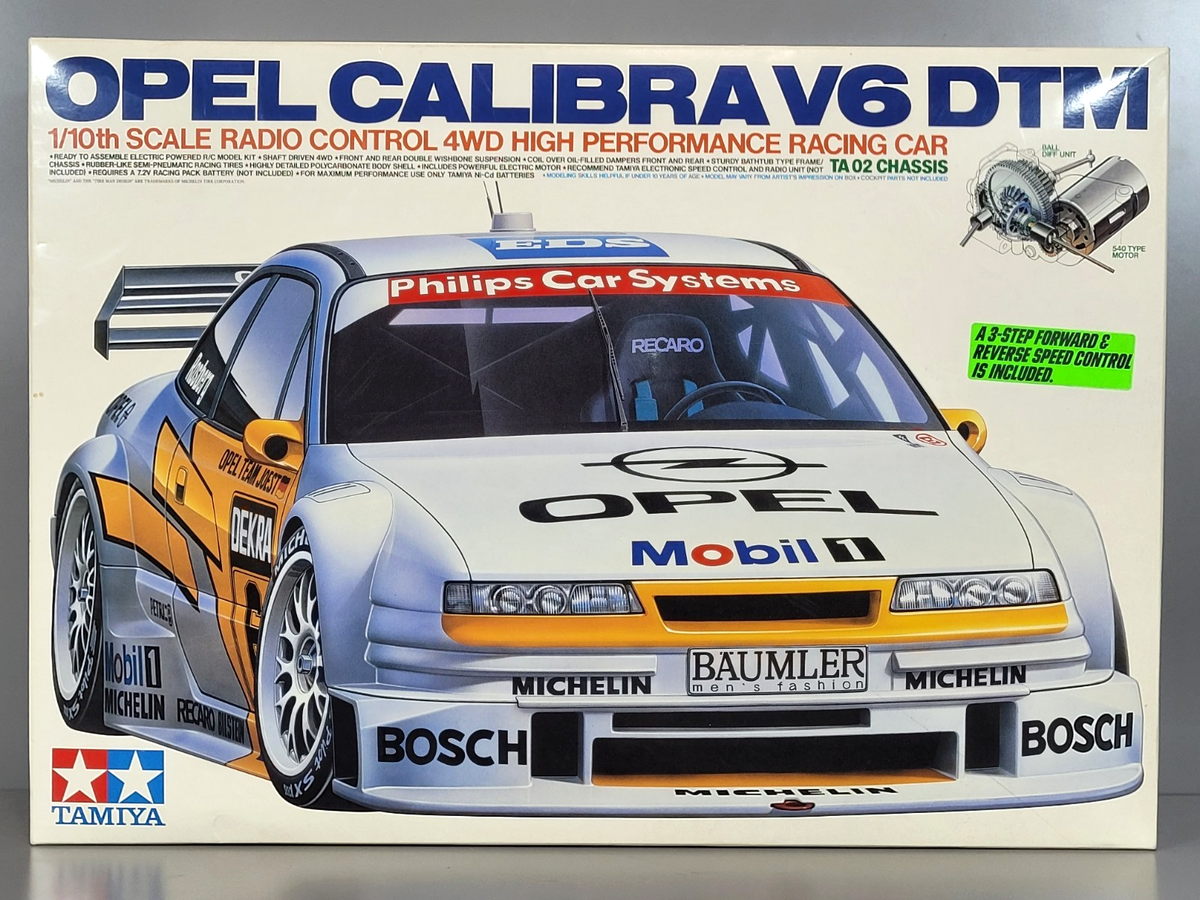 タミヤ 1/10 OPEL CALIBRA V6 DTM オペル カリブラ TA02