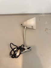 Vintage Portable Clip On Desk Lamp Light