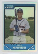 2007 Bowman Chrome Prospects Refractor 262/500 Gorkys Hernandez #BC190 0b0