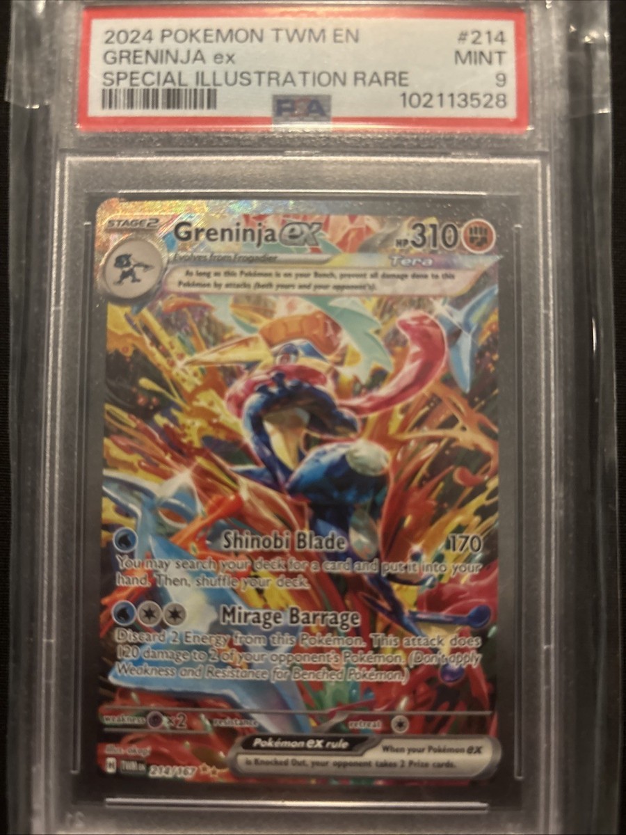 Greninja ex 214/167 Sv06: Twilight Masquerade Holo