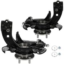 Front 2 Pcs Wheel Hub Bearing Knuckles Assembly For Honda Accord 2013 2014 2015
