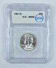 1961-D Washington Quarter MS66 ICG