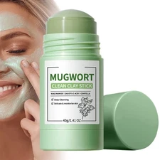 Natural Clay Masque Cleaning Mud Film for Skin Care Moisturizing Mugwort impart