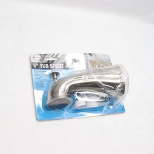 DANCO 5-1/2 in. Decorative Tub Spout in Brushed Nickel