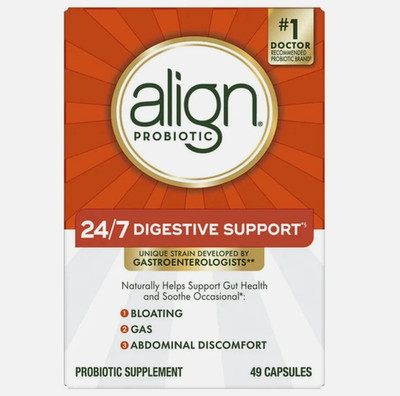 Align Probiotic Ultimate Gut Digestive Balance & Immune Support 49 Caps 01/2028+