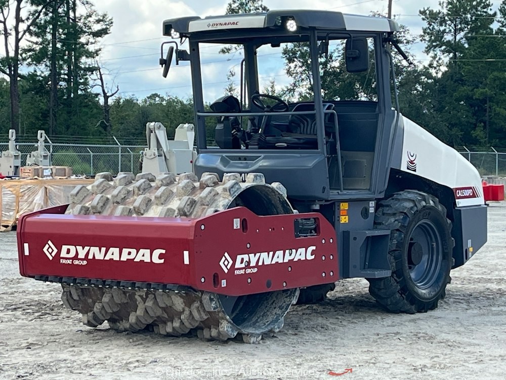 2024 Dynapac CA1500PD 66" Pad Foot Drum Vibratory Ride On Roller bidadoo -New