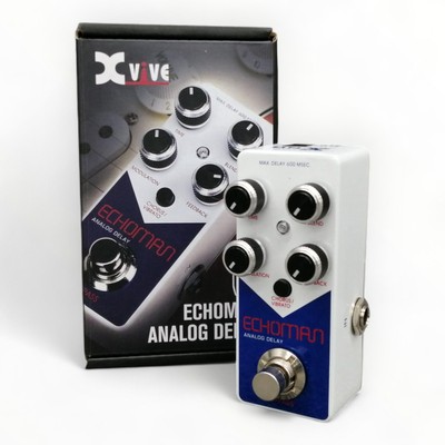 XVIVE V21 ECHO MAN Echo Effects Pedal Tested & Works 34328