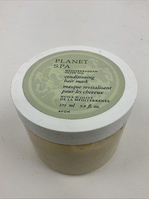 Planet Spa Mediterranean Olive Oil Conditioning Hair Mask 5.9 oz. Retired Sealed