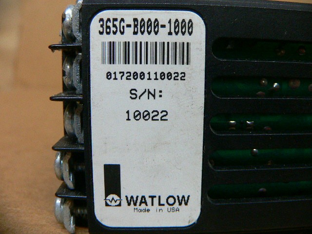 Watlow 365G-B000-1000 Temperature Controller