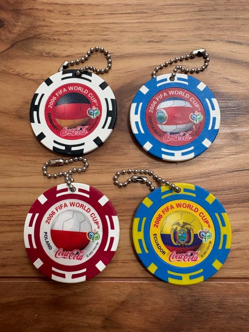 FIFA World Cup 2006 Coca Cola Keychain 32 Types World Cup 22a