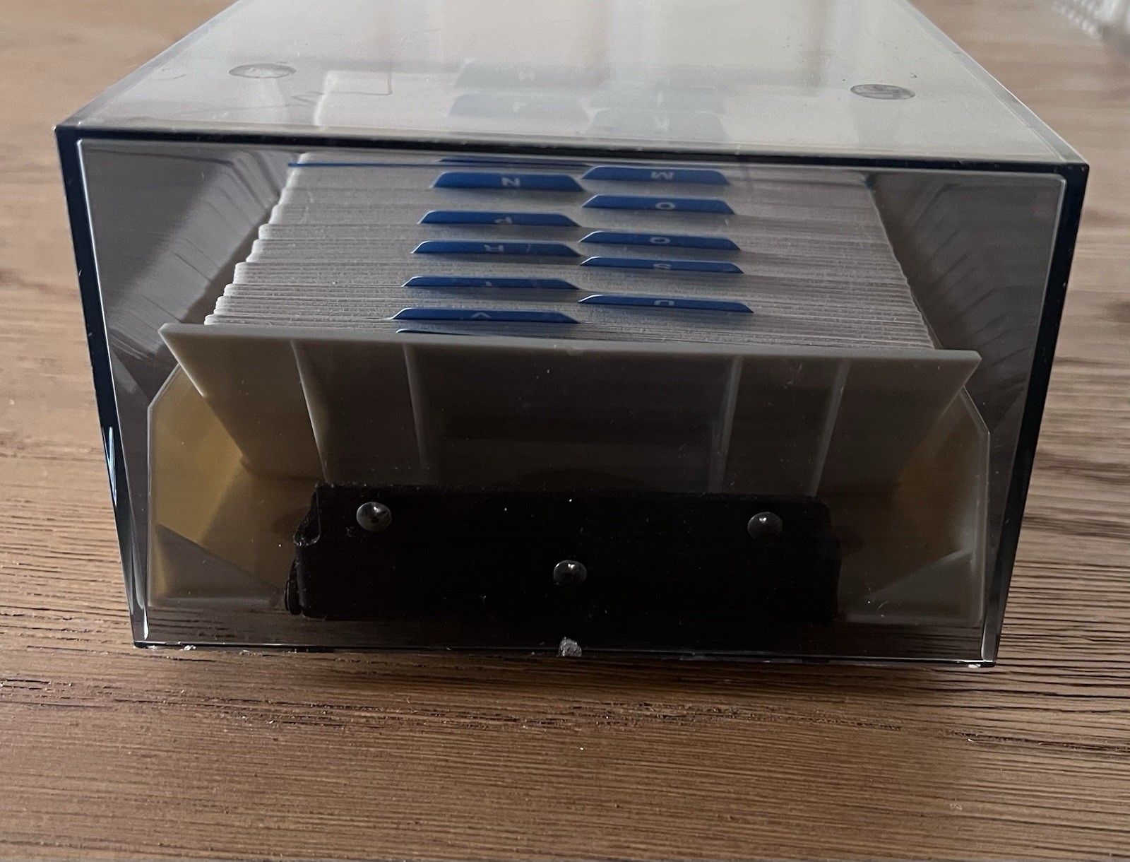 Vintage New Rolodex VIP35C 3" x 5" Covered Address Card File