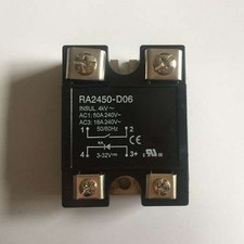 For Carlo Gavazzi Solid State Relay RA2450-D06 3-32V