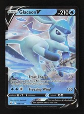 Glaceon V 038/159 SWSH: Crown Zenith Ultra Rare Pokemon TCG Holofoil NM