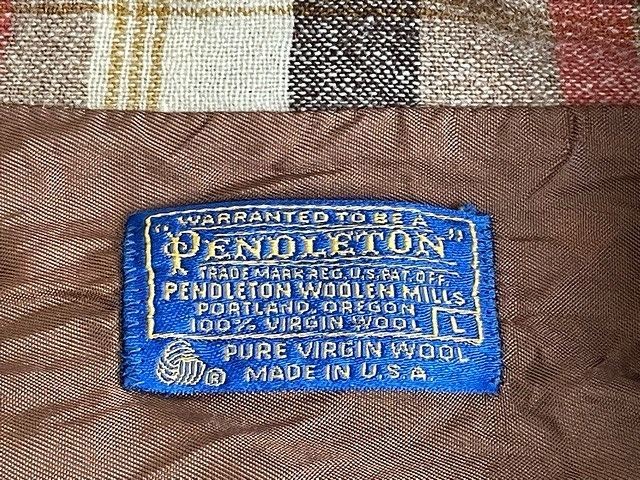 Pendleton Wool Tailored Jacket L Multi Check Made… - image 3