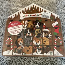Martha Stewart DOGS Happy Pawlidays Christmas Countdown Calendar Advent New