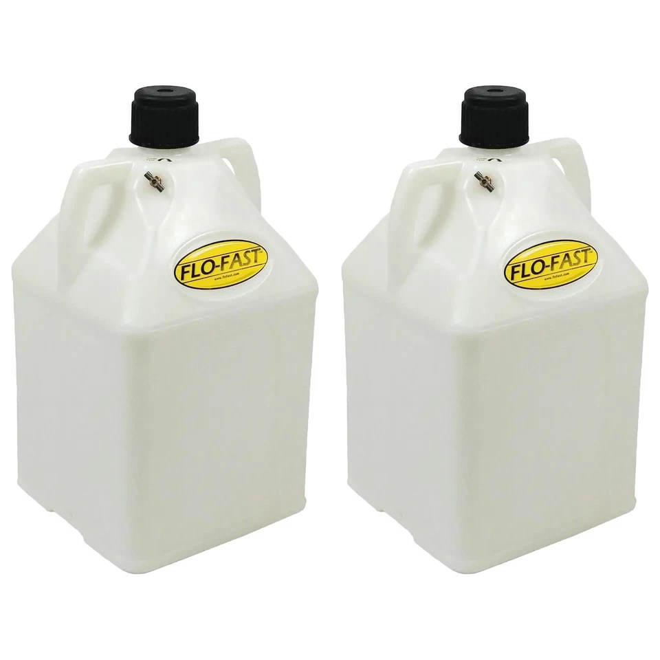 Flo-Fast 15503 Facing 15 Gallon Clear Utility Jug - 2 PK - Image 3 of 4