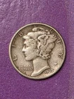 1939-P MERCURY 90% SILVER DIME   Very Fine + Condition   VERY NICE  SILVER  COIN