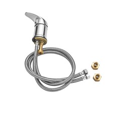 Salon Shampoo Bowl Faucet with Vacuum Breaker Kit Wash Hair Tap Mixing Valve