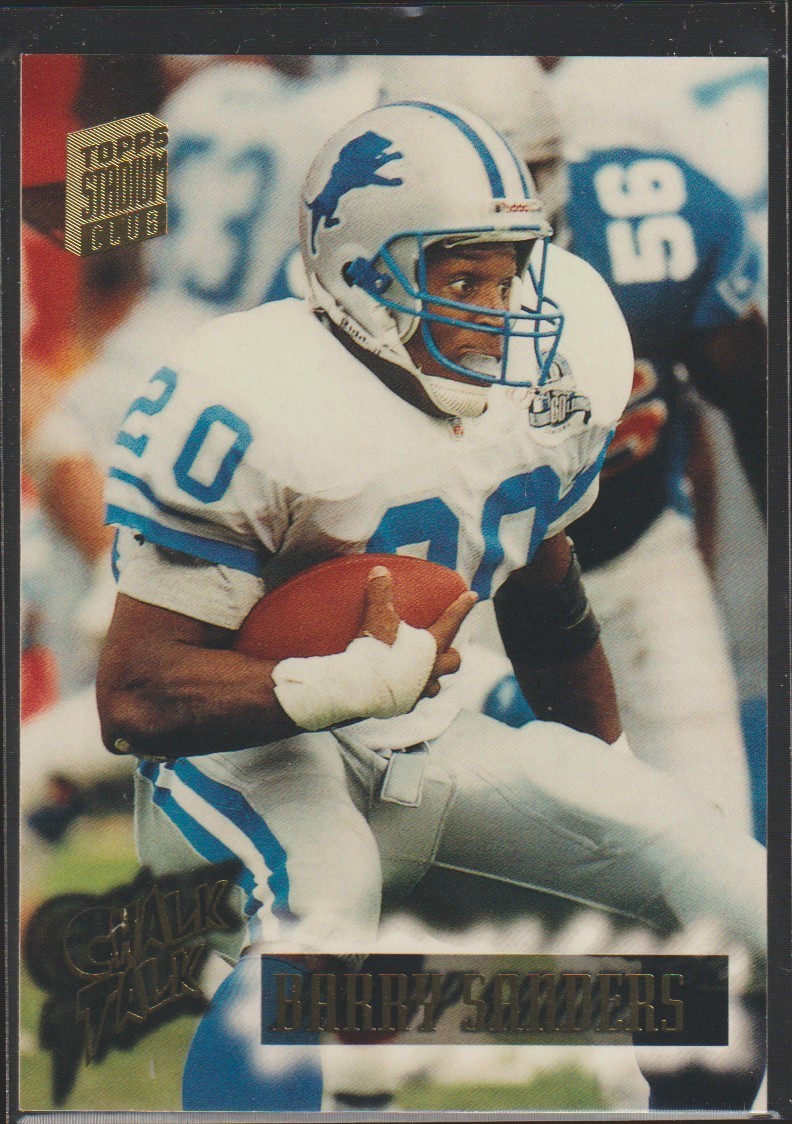 1994 Stadium Club #71 Barry Sanders Detroit Lions NFL Football