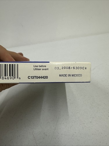 NUOVA cartuccia inchiostro giallo Epson 44 T0444 per stilo C84 C86 CX6400 CX6600 - Foto 7 di 7