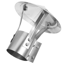 Chimney Stove Cap Round Chimney Cover Part Stainless Steel Flue Cap