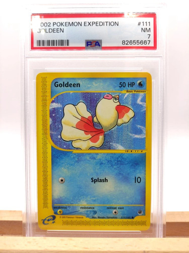 Goldeen graded PSA 7 for sale on eBay
