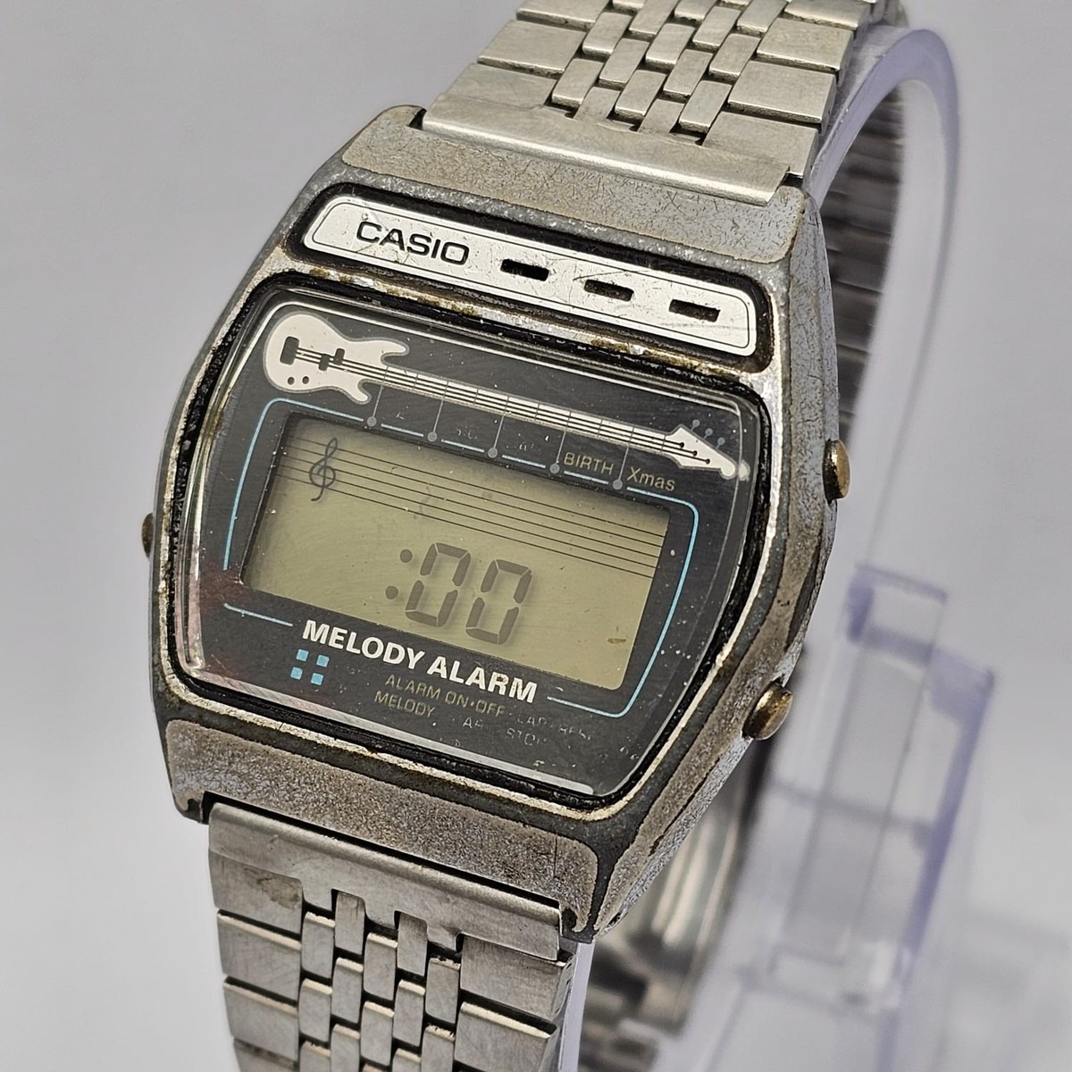 Casio Melody Alarm M621 Chronograph 408 Quartz Vintage Men's Watch