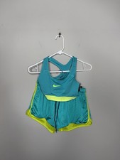 Women  s Nike Dri Fit Workout Set - Green - Size S/M - Excellent Condition