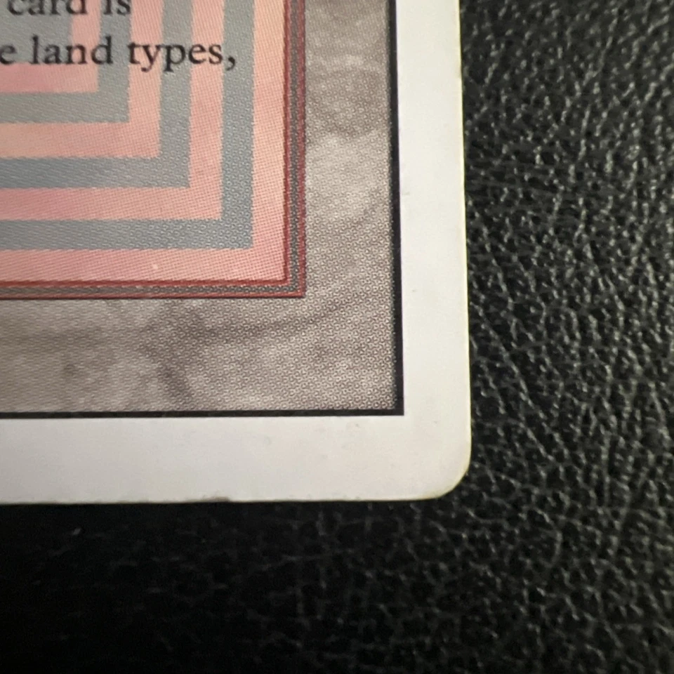 MTG Badlands Dual Land Revised Edition MP Magic the Gathering Vintage - Image 2 of 4