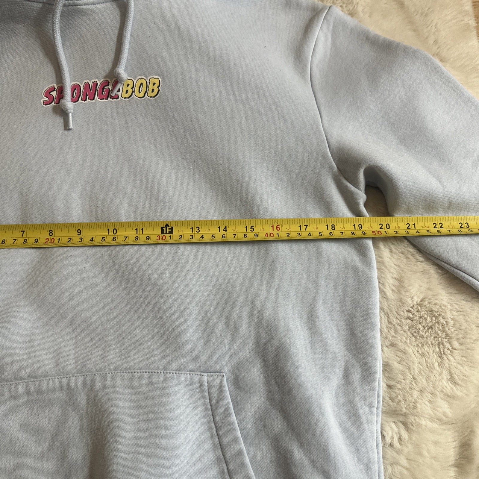 H&M SPONGEBOB SQUAREPANTS HAPPINESS PULLOVER HOODIE HOODED SWEATSHIRT Unisex S thumbnail 7