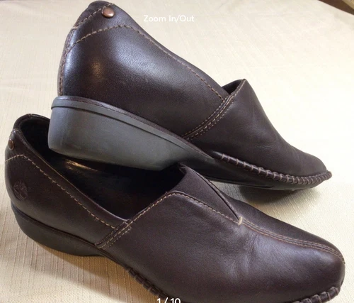 Mocassini Timberland da donna Smart Comfort System slip on laterali marroni 7 5 med