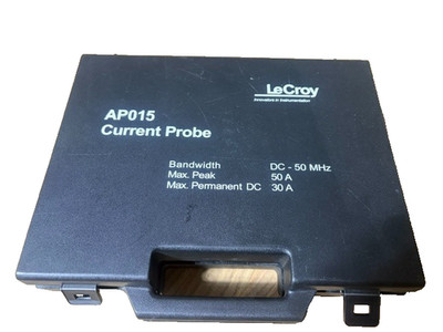 LeCroy AP015 Current Probe 30A, 50 MHz  AC/DC, 30 A rms, 50 A Peak