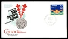 Mayfairstamps Canada FDC 1975 Swimmer XXI Olympic Games Medal First Day Cover aa