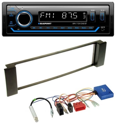 Blaupunkt Bluetooth USB DAB CAN-Bus Autoradio für Audi A3 A6 2001-2005 schwarz - Bild 1 von 4