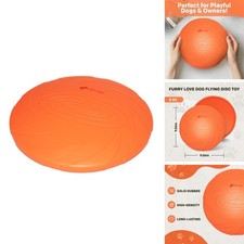 FURRY LOVE Flippy Flopper Dog Frisbee - Floating Fetch Toy for Dogs