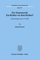 Erhard Kausch | Der Staatsanwalt. | Taschenbuch | Deutsch (1980) | 267 S.
