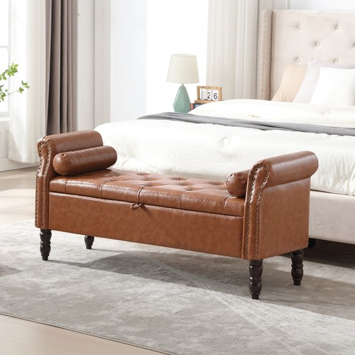 HOMYKA Storage Ottoman Bench with Rolled Arm O7GIAefUnRmOM5u2WQGktwsTD8mU7mBs