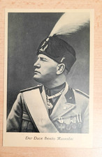 Original alte Karte, bekannter Mann