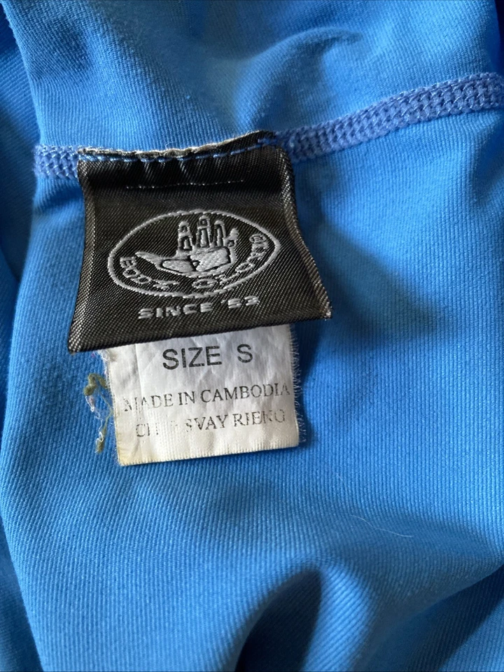 GUANTE CORPORAL JUVENIL NATACIÓN Camisa Talla Pequeña S Protección UV Azul Foto 4 de 4