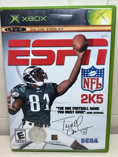 ESPN NFL 2K5 (Xbox, 2004) CIB Tested And Working