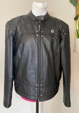 Harley Davidson Ladies Leather Crossover Jacket Size XL, Excellent Cond
